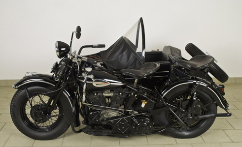 Harley Davidson Ohw Twin Side Knuckleheads 1000cc from 1941