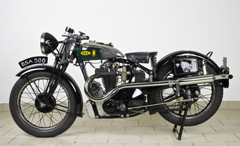 BSA Blue Star 500cc from 1932