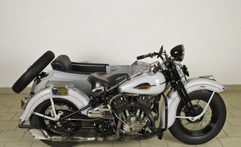 Harley Davidson VLA Side 750cc from 1942