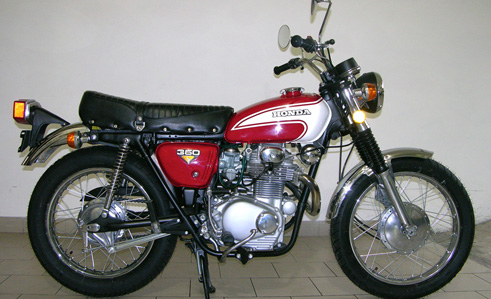Honda 350cc from 1972