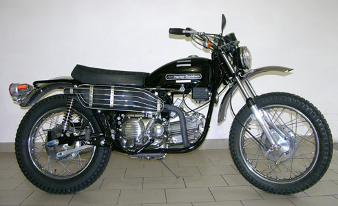 Harley Davidson AMF 350cc SX from 1973
