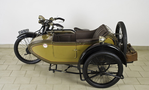 James 7 HP Side 750cc del 1922