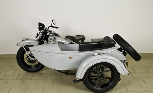 Harley Davidson VLA Side 750cc from 1942