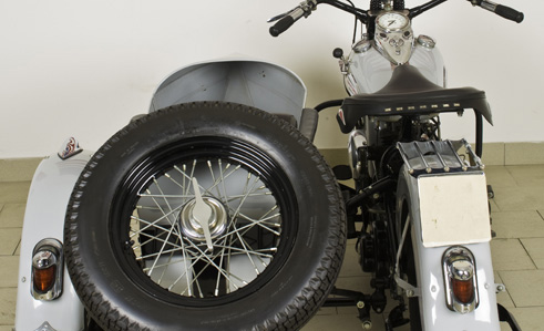 Harley Davidson VLA Side 750cc from 1942