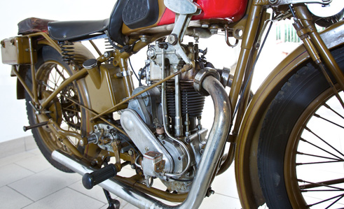 Swiss Moto Sacoche 350 Sport from 1935