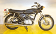 Kawasaki Mach III 1st 500cc black from 1970